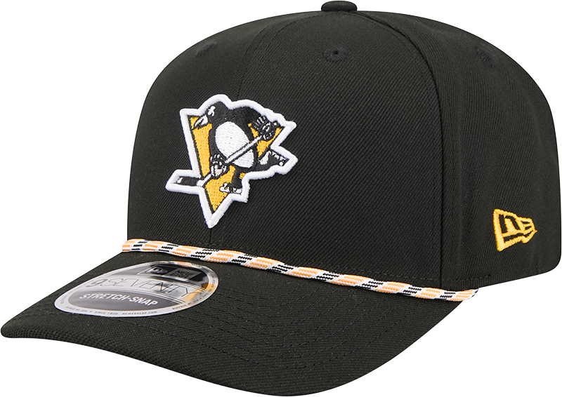 Pittsburgh Penguins Multicolor Rope 9SEVENTY Stretch-Snap Hat