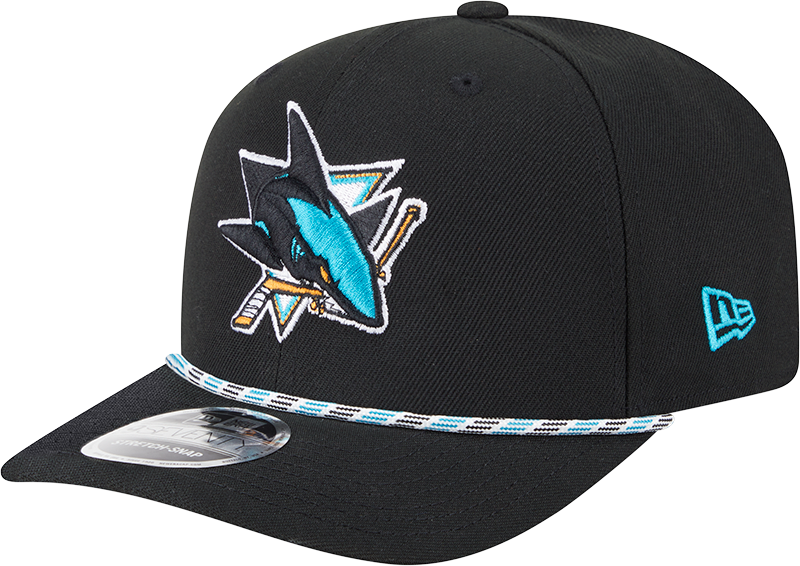 San Jose Sharks Multicolor Rope 9SEVENTY Stretch-Snap Hat