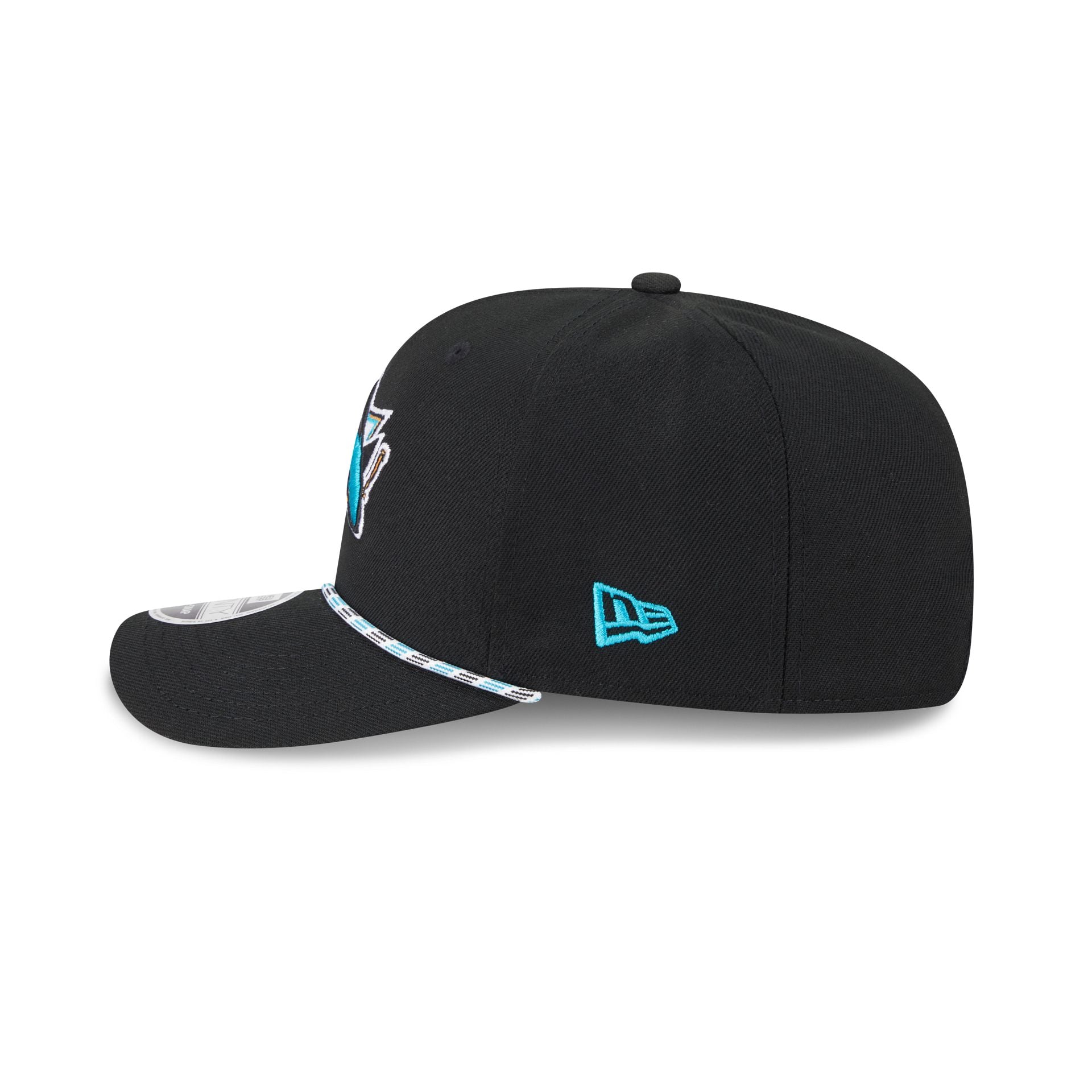 San Jose Sharks Multicolor Rope 9SEVENTY Stretch-Snap Hat – New