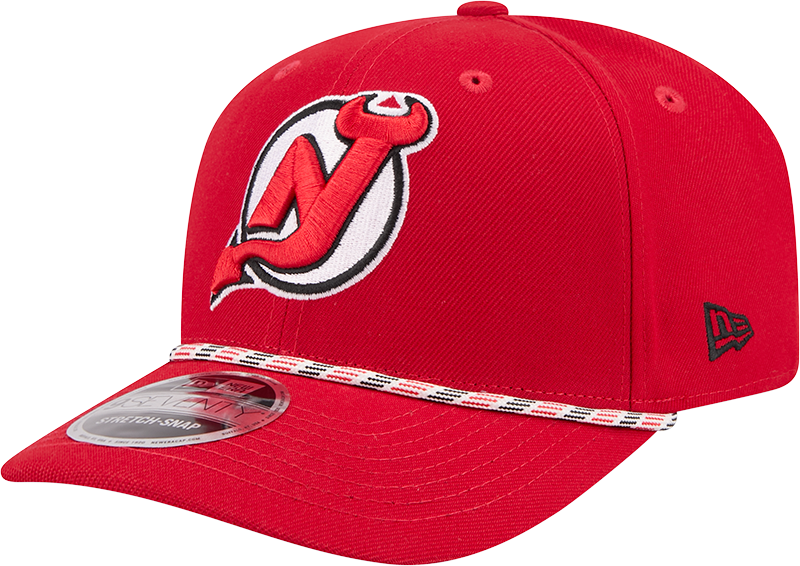 New Jersey Devils Multicolor Rope 9SEVENTY Stretch-Snap Hat
