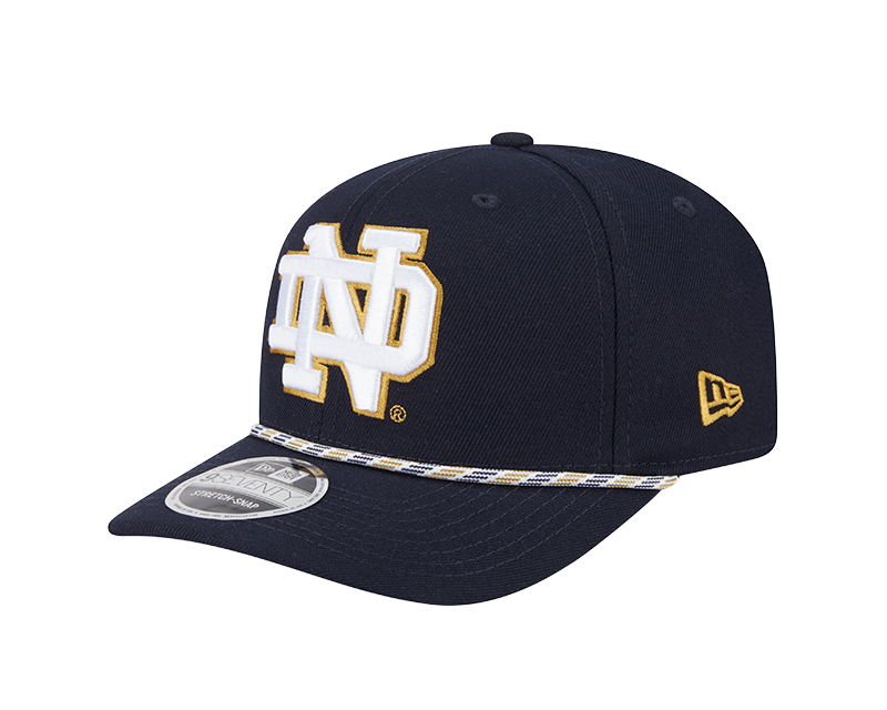 Notre Dame Fighting Irish Multicolor Rope 9SEVENTY Stretch-Snap Hat