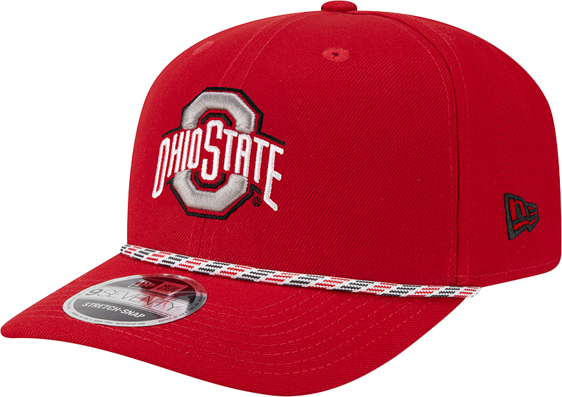 Ohio State Buckeyes Multicolor Rope 9SEVENTY Stretch-Snap Hat