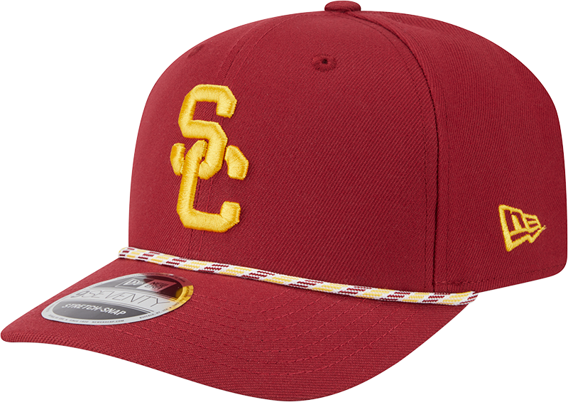 USC Trojans Multicolor Rope 9SEVENTY Stretch-Snap Hat