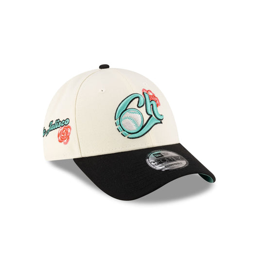 Charros de Jalisco Two-Tone Rose 9FORTY Snapback Hat - New Era Cap
