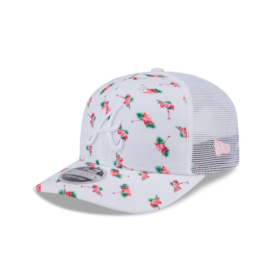 Atlanta Braves Pattern 9SEVENTY Trucker Hat - New Era Cap