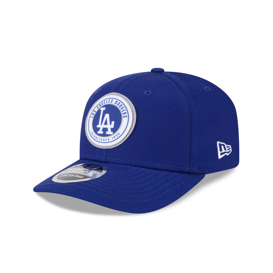 Los Angeles Dodgers Circle Patch 9SEVENTY Stretch-Snap Hat - New Era Cap