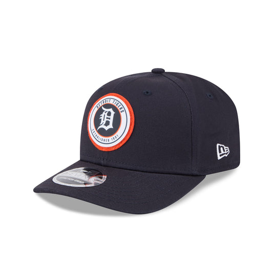 Detroit Tigers Circle Patch 9SEVENTY Stretch-Snap Hat - New Era Cap
