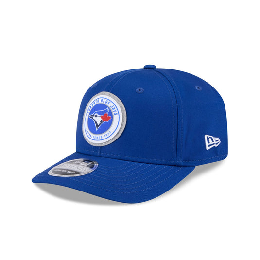 Toronto Blue Jays Circle Patch 9SEVENTY Stretch-Snap Hat - New Era Cap