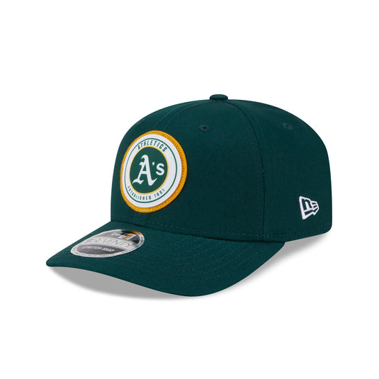 Athletics Circle Patch 9SEVENTY Stretch-Snap Hat - New Era Cap