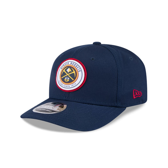 Denver Nuggets Circle Patch 9SEVENTY Stretch-Snap Hat - New Era Cap