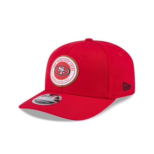 San Francisco 49ers Circle Patch 9SEVENTY Stretch-Snap Hat - New Era Cap