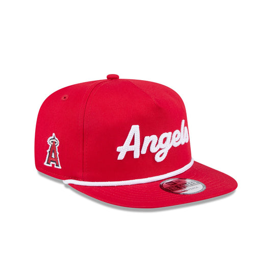 Los Angeles Angels Team Text Golfer Hat - New Era Cap