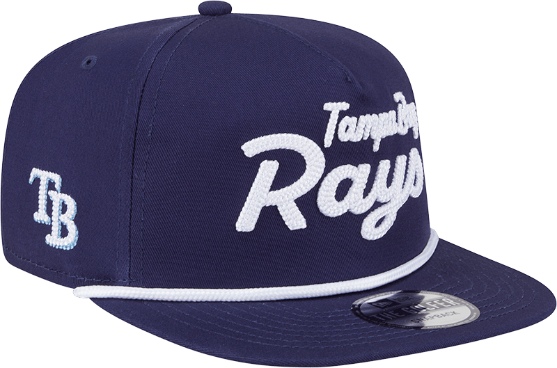 Tampa Bay Rays Team Text Golfer Hat