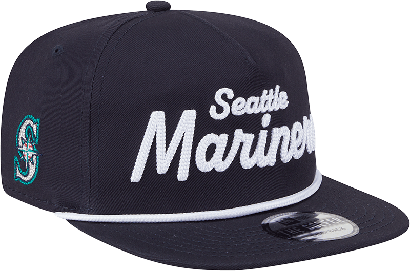 Seattle Mariners Team Text Golfer Hat