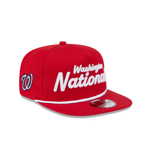 Washington Nationals Team Text Golfer Hat - New Era Cap