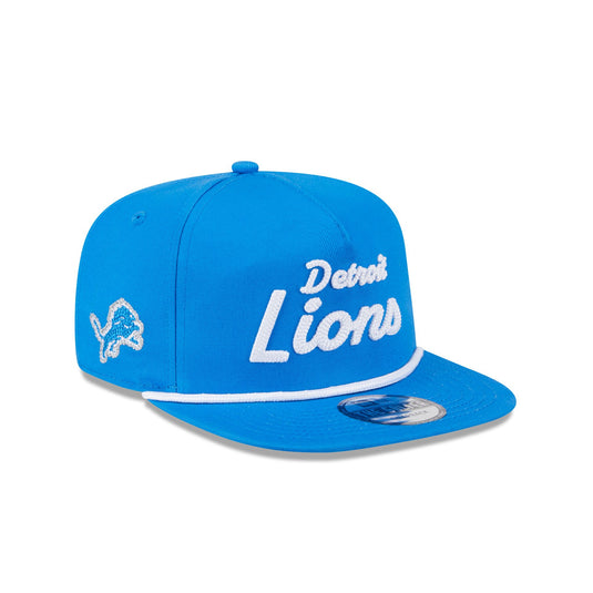 Detroit Lions Team Text Golfer Hat - New Era Cap