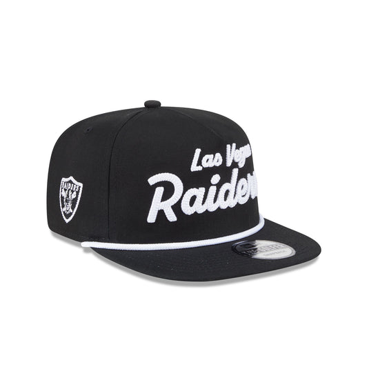 Las Vegas Raiders Team Text Golfer Hat - New Era Cap
