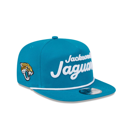 Jacksonville Jaguars Team Text Golfer Hat - New Era Cap