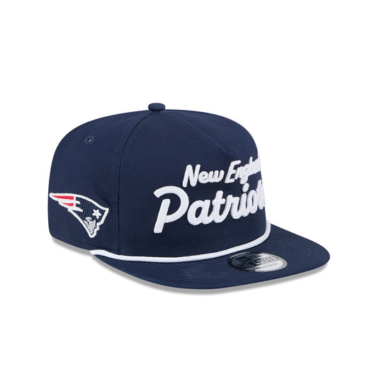 New England Patriots Team Text Golfer Hat - New Era Cap