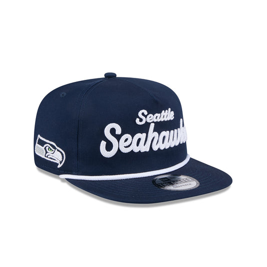 Seattle Seahawks Team Text Golfer Hat - New Era Cap