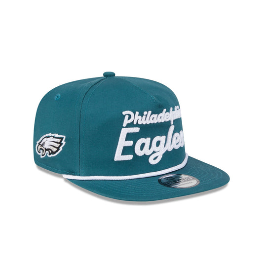 Philadelphia Eagles Team Text Golfer Hat - New Era Cap
