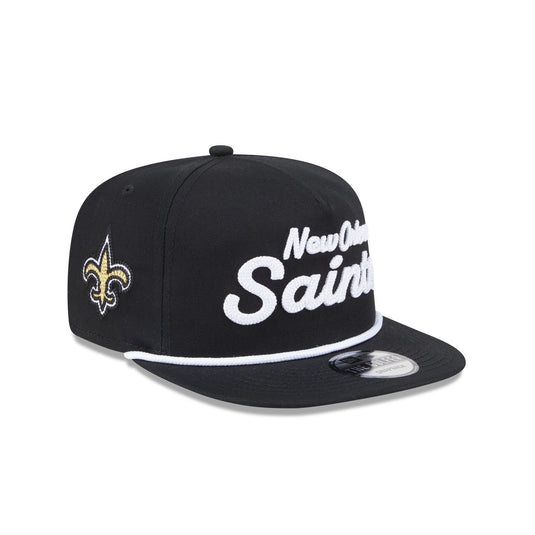 New Orleans Saints Team Text Golfer Hat - New Era Cap