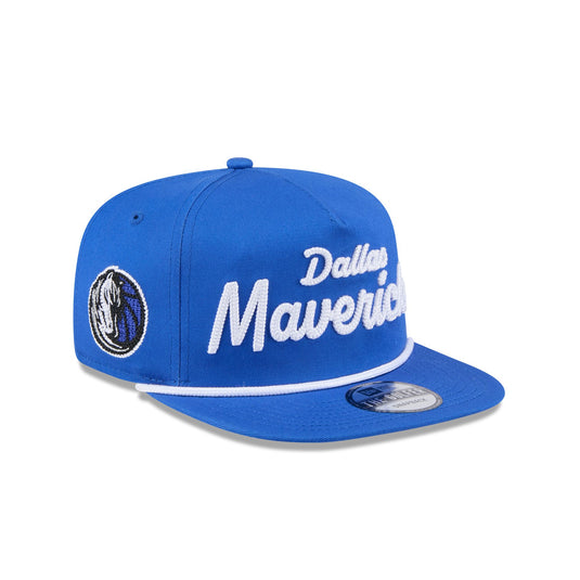 Dallas Mavericks Team Text Golfer Hat - New Era Cap