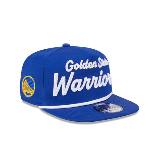Golden State Warriors Team Text Golfer Hat - New Era Cap