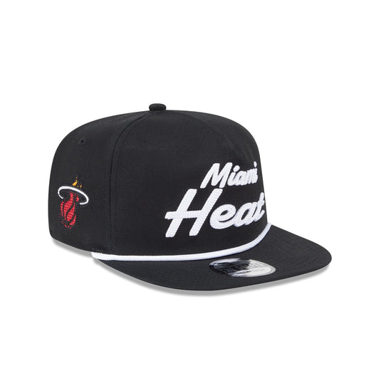 Miami Heat Team Text Golfer Hat - New Era Cap