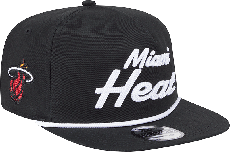 Miami Heat Team Text Golfer Hat