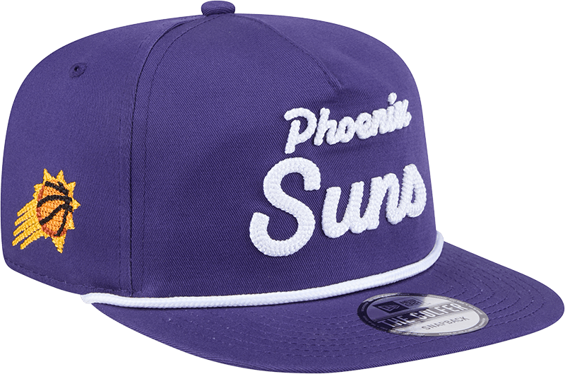Phoenix Suns Team Text Golfer Hat