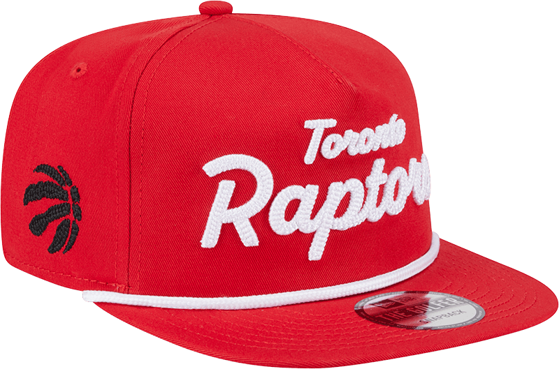 Toronto Raptors Team Text Golfer Hat