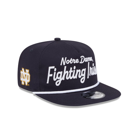 Notre Dame Fighting Irish Team Text Golfer Hat - New Era Cap