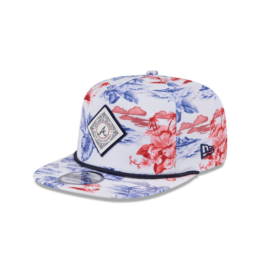 Atlanta Braves Printed Golfer Hat - New Era Cap