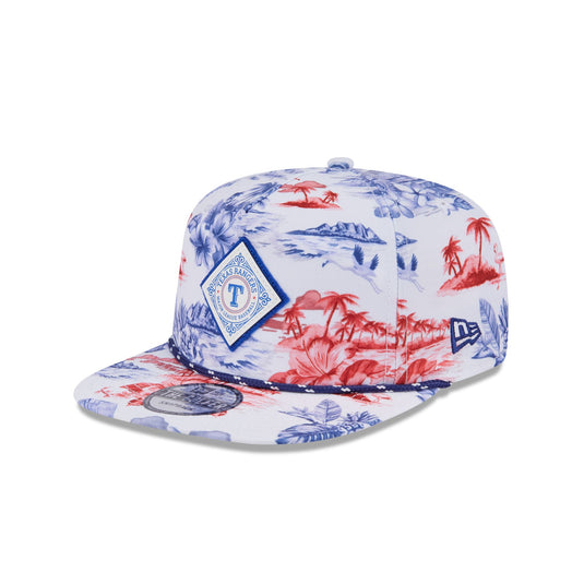 Texas Rangers Printed Golfer Hat - New Era Cap