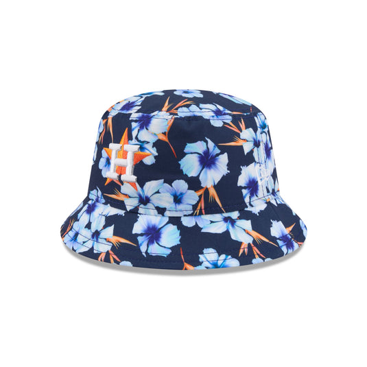 Houston Astros Pattern Bucket Hat - New Era Cap