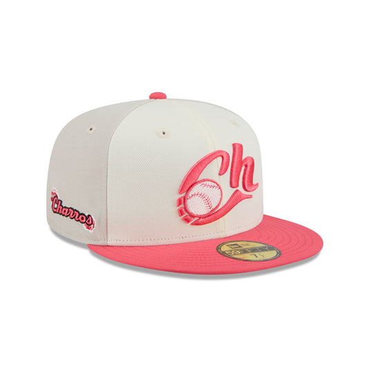 Charros de Jalisco Two-Tone Coral 59FIFTY Fitted Hat - New Era Cap