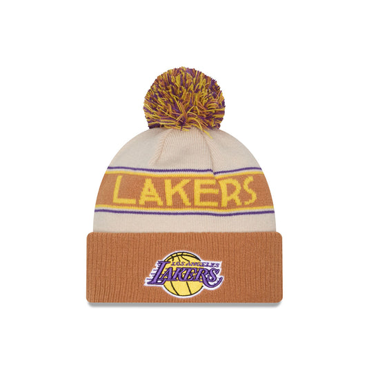 Los Angeles Lakers 2025 All-Star Game Fan Pack Pom Knit Hat - New Era Cap