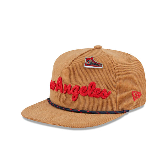 Los Angeles Clippers 2025 All-Star Game Fan Pack Corduroy Golfer Hat - New Era Cap