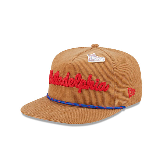 Philadelphia 76ers 2025 All-Star Game Fan Pack Corduroy Golfer Hat - New Era Cap