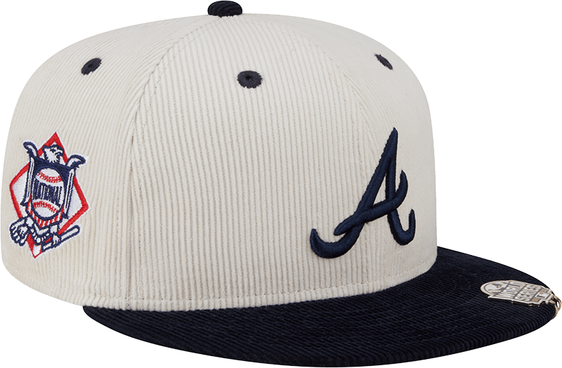 Atlanta Braves Two Tone Cord 59FIFTY Fitted Hat