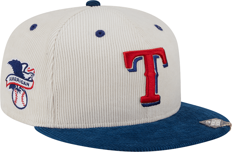 Texas Rangers Two Tone Cord 59FIFTY Fitted Hat