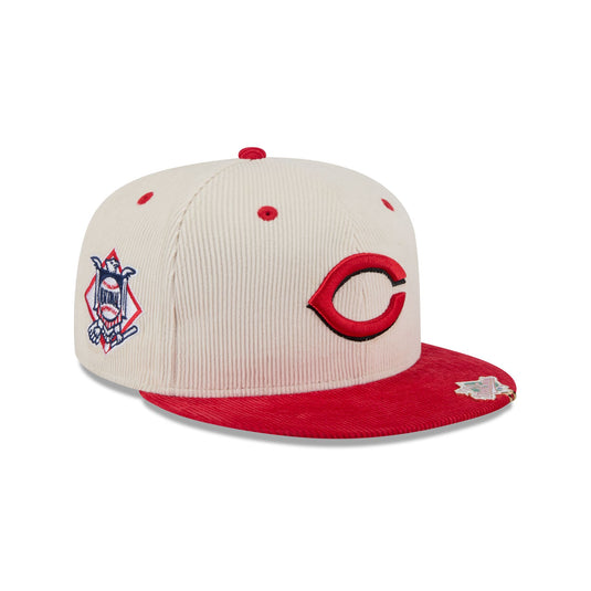 Cincinnati Reds Two Tone Cord 59FIFTY Fitted Hat - New Era Cap