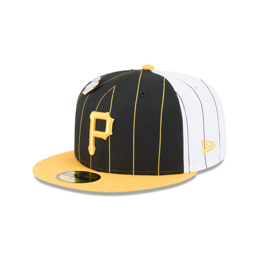 Pittsburgh Pirates Pinstripe League Pin 59FIFTY Fitted Hat - New Era Cap