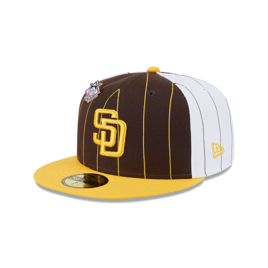 San Diego Padres Pinstripe League Pin 59FIFTY Fitted Hat - New Era Cap