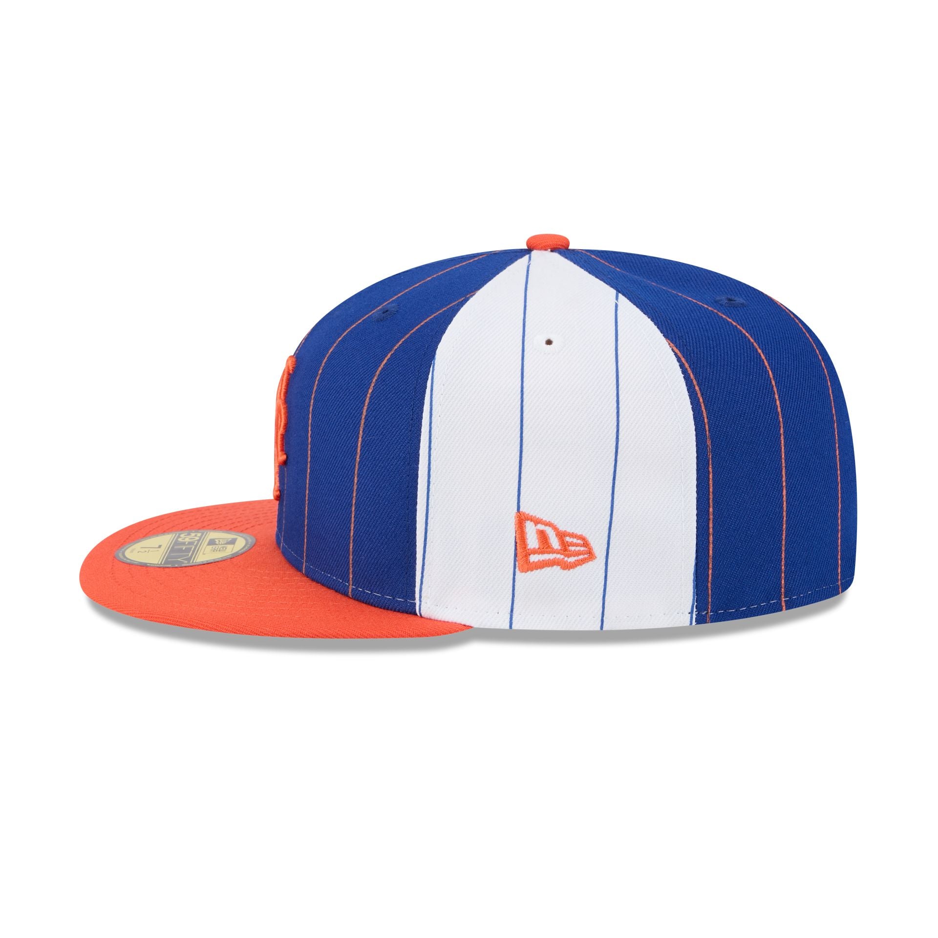 New York Mets Pinstripe League Pin 59FIFTY Fitted Hat – New Era Cap