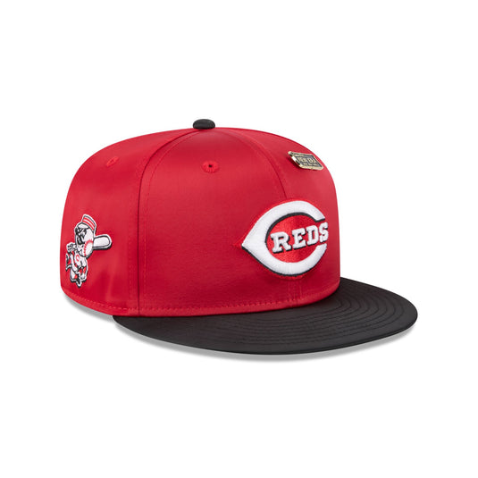Cincinnati Reds Spring Satin 59FIFTY Fitted Hat - New Era Cap