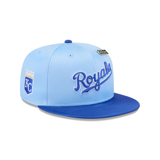 Kansas City Royals Spring Satin 59FIFTY Fitted Hat - New Era Cap