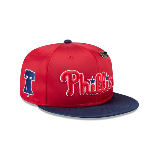 Philadelphia Phillies Spring Satin 59FIFTY Fitted Hat - New Era Cap