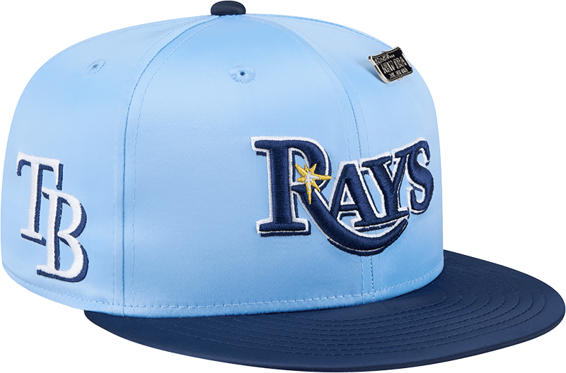 Tampa Bay Rays Spring Satin 59FIFTY Fitted Hat